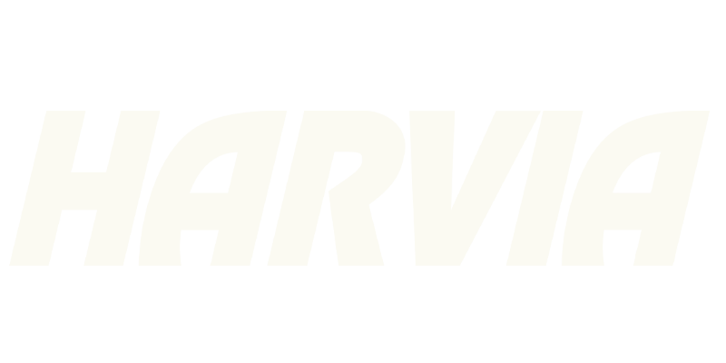 Logo Harvia, revendeur officiel sauna design et sauna tonneau, OMH Argonay